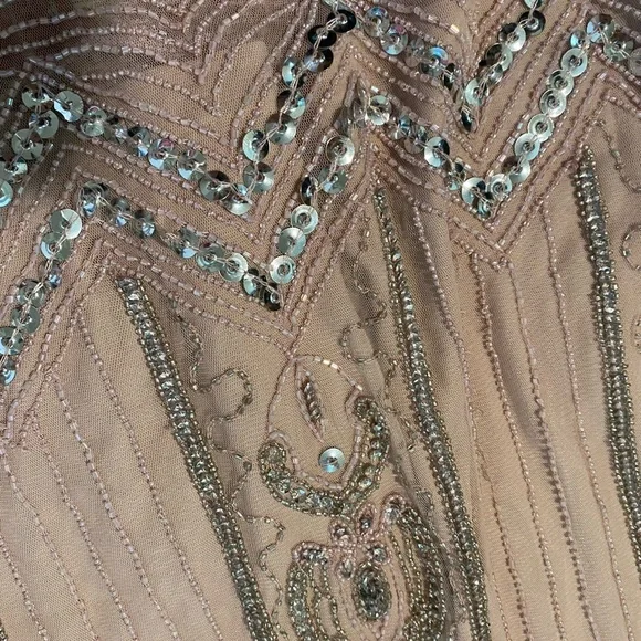 NWT Frock & Frill Great Gatsby Sequined Cocktail Dress US Size 10 - Picture 7 of 7